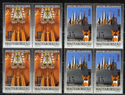 Hungary Sc# 3388-3389 MNH Block/4 1993 Europa - Ungebraucht