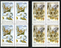 Hungary Sc# 3430-3431 MNH Block/4 1994 Europa - Unused Stamps