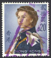 Hong Kong Sc# 217 Used (a) 1962 $20 QEII Definitive - Gebraucht