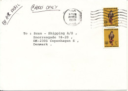 UAE Dubai Cover Sent Air Mail To Denmark 30-12-1997 - Dubai