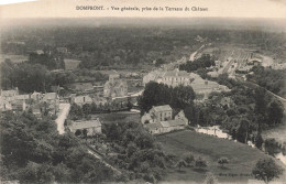 FRANCE - Domfront - Vue Générale De La Ville Prise De La Terrasse Du Château - Carte Postale Ancienne - Domfront