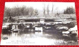 BRUXELLES  -  WOLUWE   - Le Pont Rustique  Dans Le Parc De Woluwé - Forêts, Parcs, Jardins