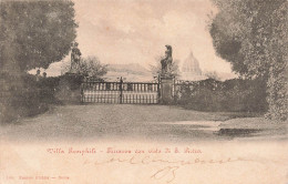 ITALIE - Villa Pamphili - Terrazza Con Vista Di San Pietro - Carte Postale Ancienne - Sonstige & Ohne Zuordnung