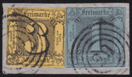 Thurn & Taxis     -     Michel   -   4+6   Auf Papier  -       O      -    Gestempelt - Used