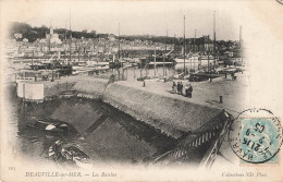 FRANCE - Deauville Sur Mer - Les Bassins - Carte Postale Ancienne - Deauville