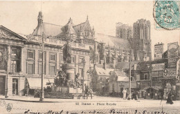 FRANCE - Reims - Place Royale - Carte Postale Ancienne - Reims