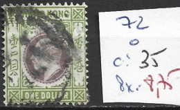 HONG KONG 72 Oblitéré Côte 35 € - Used Stamps