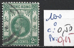HONG KONG 100 Oblitéré Côte 0.50 € - Used Stamps
