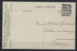 Rijkswapen Nr. 81 Op Postkaart Met Voorafgestempeld Nr. 1658 C  VERVIERS 1911  ; Details En Staat Zie 3 Scans ! LOT 226 - Rolstempels 1910-19