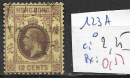 HONG KONG 123A Oblitéré Côte 2.25 € - Used Stamps