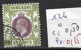HONG KONG 124 Oblitéré Côte 0.50 € - Used Stamps