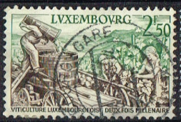 FLO 302 - LUXEMBOURG N° 552 Obl. Viticulture - Usati