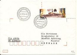 Brazil Air Mail Cover Sent To Denmark 6-5-1999 Single Franked - Airmail