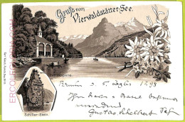 Ad5289 - SWITZERLAND - Ansichtskarten VINTAGE POSTCARD - Vierwaldstättersee-1893 - Wald