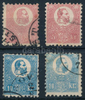 O 1871 Kőnyomat 2 X 5kr és 10kr (min. 80.000) - Altri & Non Classificati