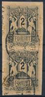 1874 Távírda Réznyomat 2Ft Pár - Otros & Sin Clasificación