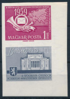 ** 1959 A Szocialista Országok Postaügyi Minisztereinek értekezlete (II.) - Berlin ívsarki Vágott Pár (4.000) - Otros & Sin Clasificación