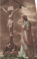 RELIGIONS & CROYANCES - Le Christ Crucifié - Carte Postale Ancienne - Jezus