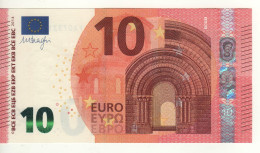 10 EURO   Firma  DRAGHI   F 001 F1    FA0732139614  /  FDS - UNC - 10 Euro