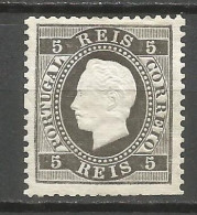 PORTUGAL YVERT NUM. 35 A NUEVO SIN GOMA - Unused Stamps