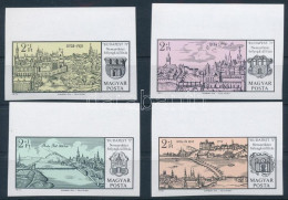 ** 1971 Budapest '71 (III.) ívszéli Vágott Sor (3.000) - Other & Unclassified