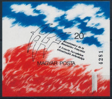 ** 1989 A Francia Forradalom Vágott Blokk (4.500) - Other & Unclassified