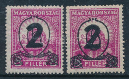 ** 1932 Kisegítő Bélyegek (II.) 2 X MBK 518 (50.000) - Otros & Sin Clasificación