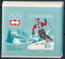 ** 1964 10 Db Téli Olimpia (II.) - Innsbruck Blokk (10.000) - Autres & Non Classés