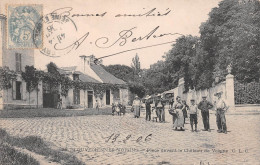 LOUVECIENNES (Yvelines) - Place Devant Le Château De Voisins - Voyagé 1906 (2 Scans) Clos Des Mimosas à Rouïba Algérie - Louveciennes