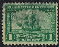 FLO 303 - ETATS-UNIS N° 225 Obl. Voilier Mayflower - Usados