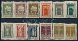 * Fiume 1923 Forgalmi 12 Db Klf Bélyeg Mi 154-165 (Mi EUR 230.-) - Altri & Non Classificati