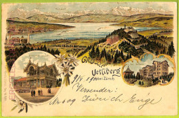 Ad5310 - SWITZERLAND Schweitz - Ansichtskarten VINTAGE POSTCARD - Uetliberg-1900 - Berg