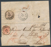 1850 Ajánlott Levél Kézi 3kr + 6kr Bérmentesítéssel "NYIREGYHÁZA" -"KIS VÁRDA" és Postai Feliratok, Kiállítási Célból Sz - Sonstige & Ohne Zuordnung