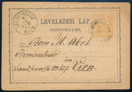 1872 2kr Díjjegyes Levelezőlap "ÉR-MIHÁLYFALVA / BIHAR.M." - Wien - Sonstige & Ohne Zuordnung