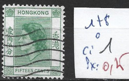 HONG KONG 178 Oblitéré Côte 1 € - Usati