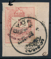 1874 5kr, A Bal Háromszögnél Vésésjavítás (ex Lovász) - Otros & Sin Clasificación