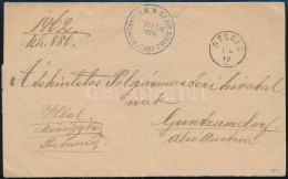 1883 Ex Offo "SZEGED A." - "GUNTRAMSDORF" - Otros & Sin Clasificación