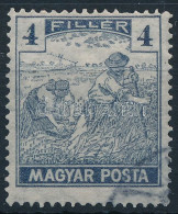 O 1919 Magyar Posta 4f A Bal Oldali értékszám Hiányos - Altri & Non Classificati