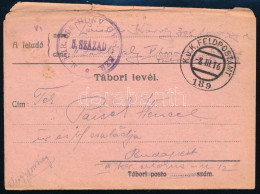 1916 Tábori Posta Levél "M.KIR. 306. HONV. GYAL. EZR." + "FP 189" - Otros & Sin Clasificación