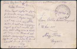1917 Tábori Posta Képeslap "K. Und K. Reservespital Prag Nr.5." + "HP 117/III" - Other & Unclassified