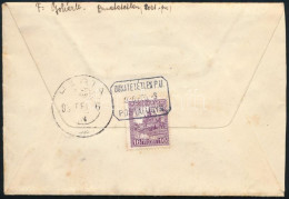 1930 Levél "DUNATETÉTLEN" Postaügynökségi Bélyegzéssel - Other & Unclassified