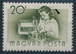 ** 1955 Munka 20f Festékcsíkkal - Altri & Non Classificati