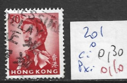 HONG KONG 201 Oblitéré Côte 0.30 € - Used Stamps