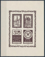 ** 1938/6a Soproni Probék Bélyegnap és -kiállítás Emlékív (7.000) / Souvenir Sheet - Altri & Non Classificati