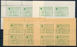 ** 1941/11aa+ab+ca+cb Eszperantó Bélyegkiállítás 4 Db Emlékív - Altri & Non Classificati