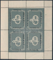 ** 1946 Bélyegkiállítás Emlékív (halvány Rozsda és Hajtásnyom / Light Stain And Fold) - Other & Unclassified