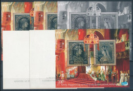 ** 1997/3 IV. Károly 6 Db-os Emlékív Garnitúra Azonos Sorszámmal (60.000) / Souvenir Sheet Collection With 6 Varieties - Autres & Non Classés