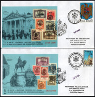 2000/1-2abc Kolozsvár-Nagyvárad Erdéyli Kiadású Emlékívpár FDC Sorozat 6 Klf Emlékív Azonos Sorszámmal - Other & Unclassified