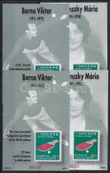 ** 2001/44-45 A XX. Század Legeredményesebb Magyar Sportolói 4 Db-os Emlékív Garnitúra (6.000) - Sonstige & Ohne Zuordnung