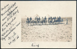 Cca 1914 S.M.S. Babenberg Osztrák-magyar Hadihajó Egyiptomi útján Készült Fotó A Matrozók A Piramisokkal Fotólap / S.M.S - Other & Unclassified